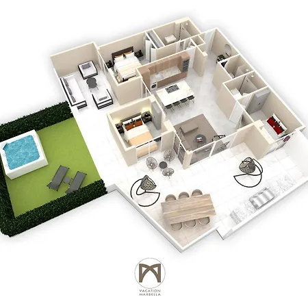 Apartment Vacation Marbella: Pet-friendly Ground Floor Near Puerto Banus Marbella